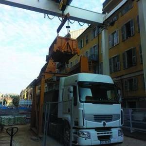 transport routier grue